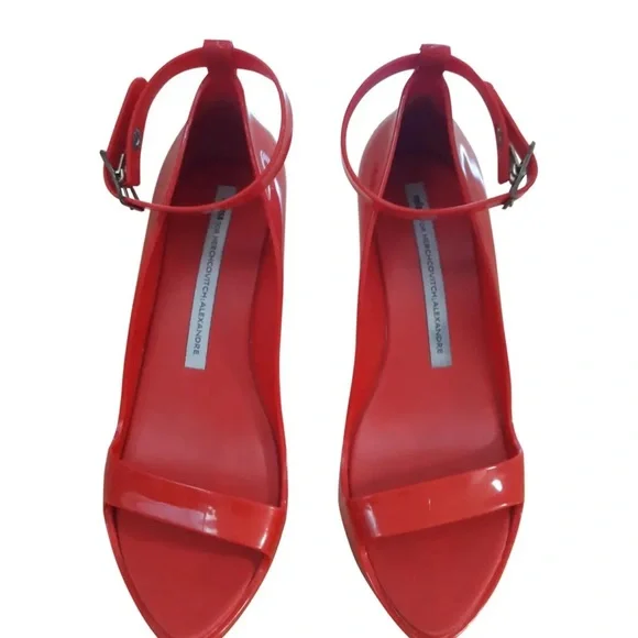 Melissa + Alexandre Herchcovitch Cherry Red Sandals - Picture 4 of 6